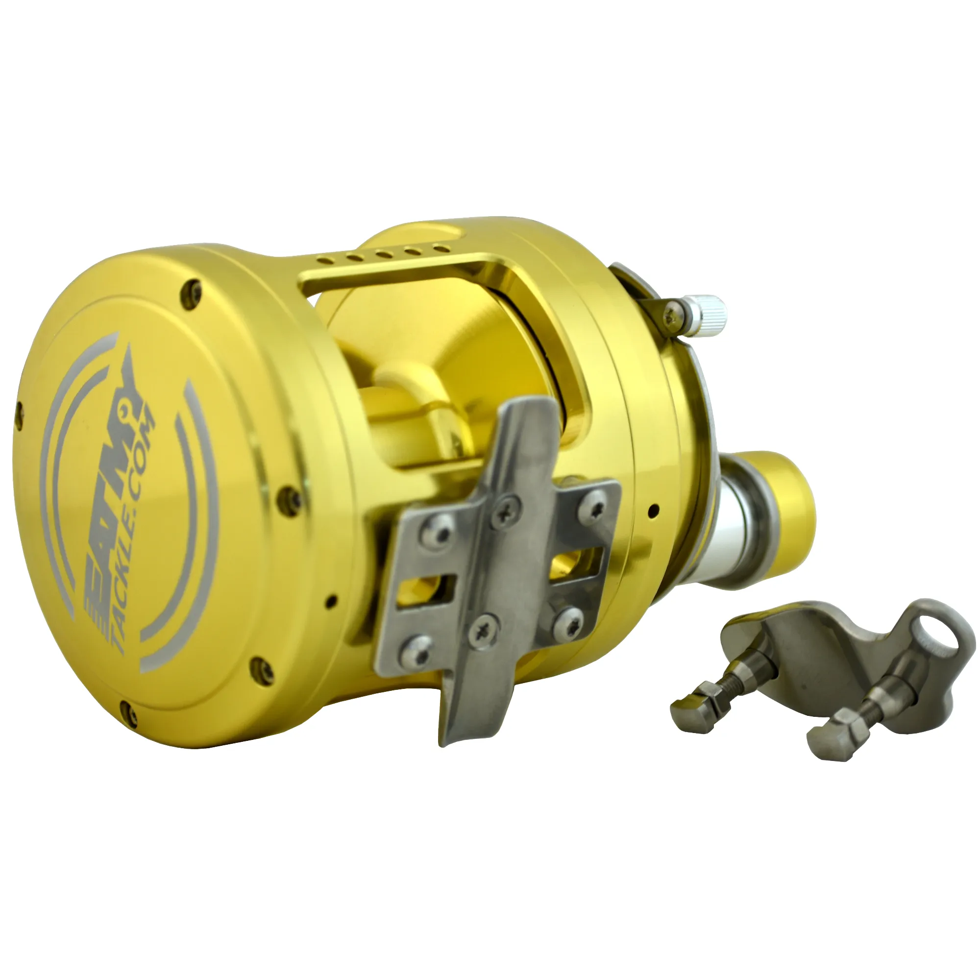 30W 2-Speed Reel on a Blue Marlin Tournament Edition Rod