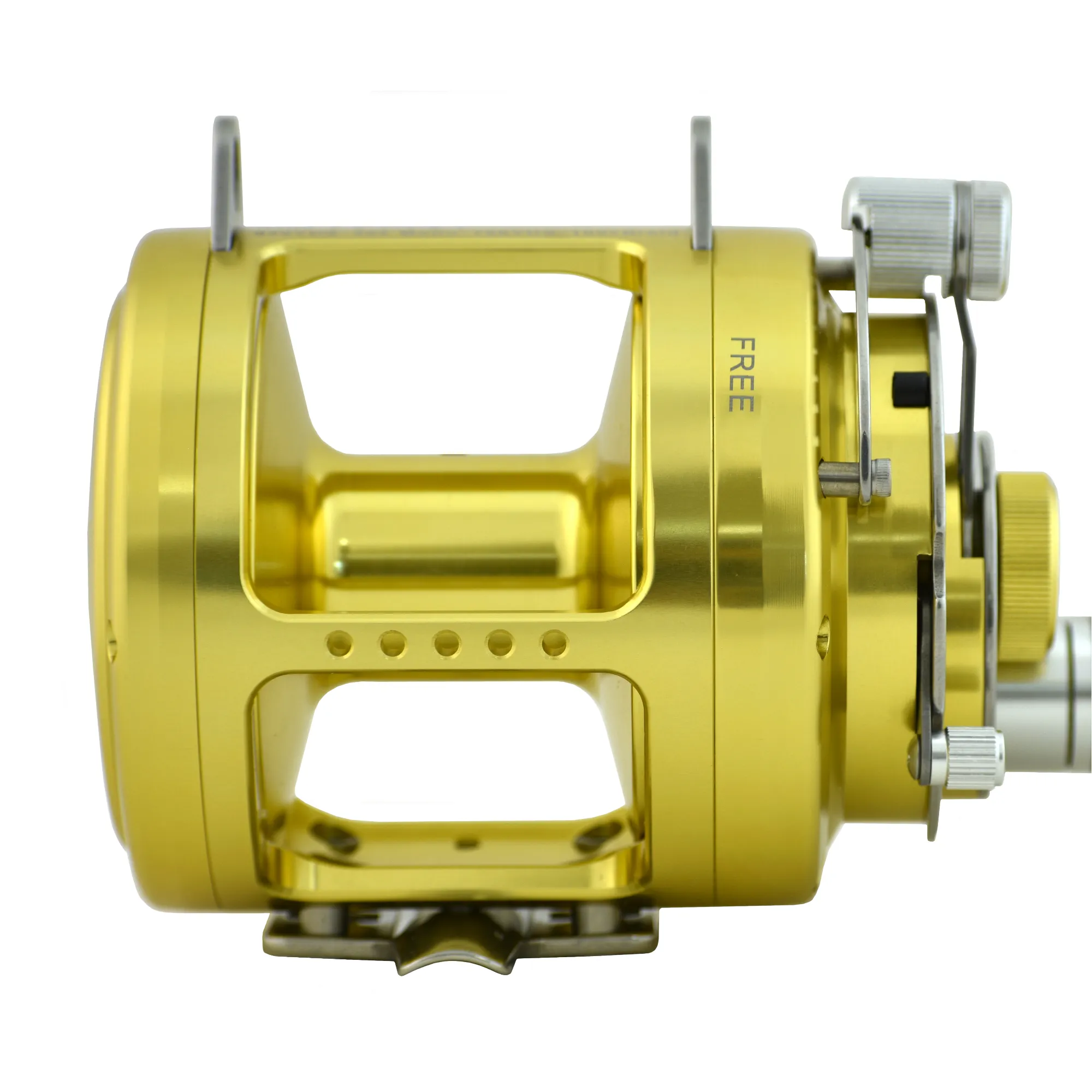 30W 2-Speed Reel on a Blue Marlin Tournament Edition Rod
