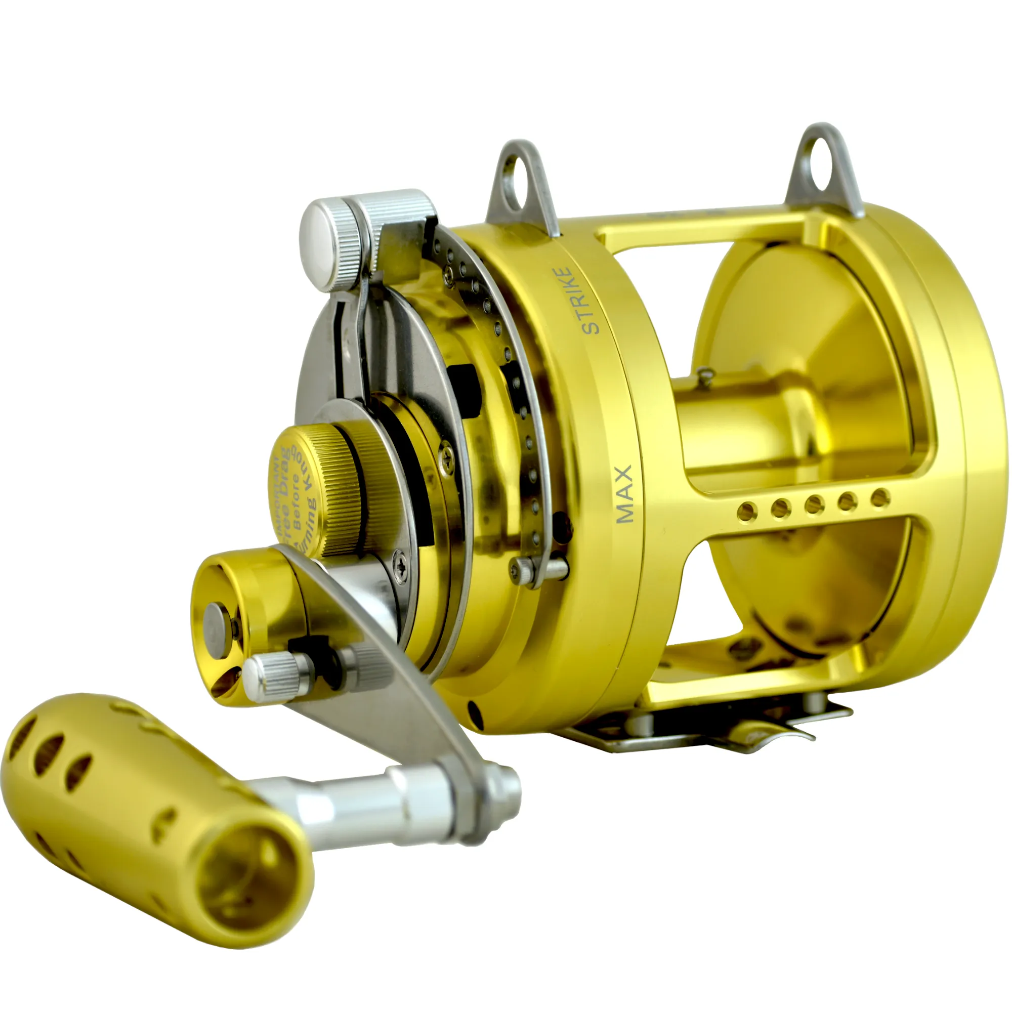 30W 2-Speed Reel on a Blue Marlin Tournament Edition Rod
