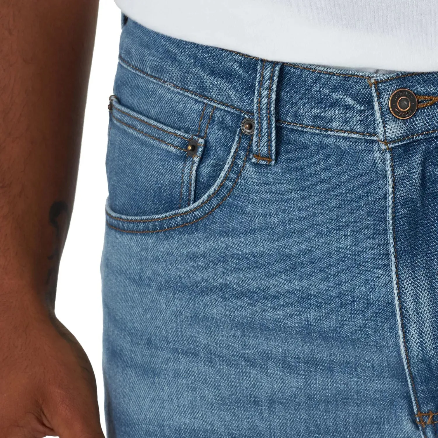 Big & Tall Wrangler Regular Fit Jeans, Blue
