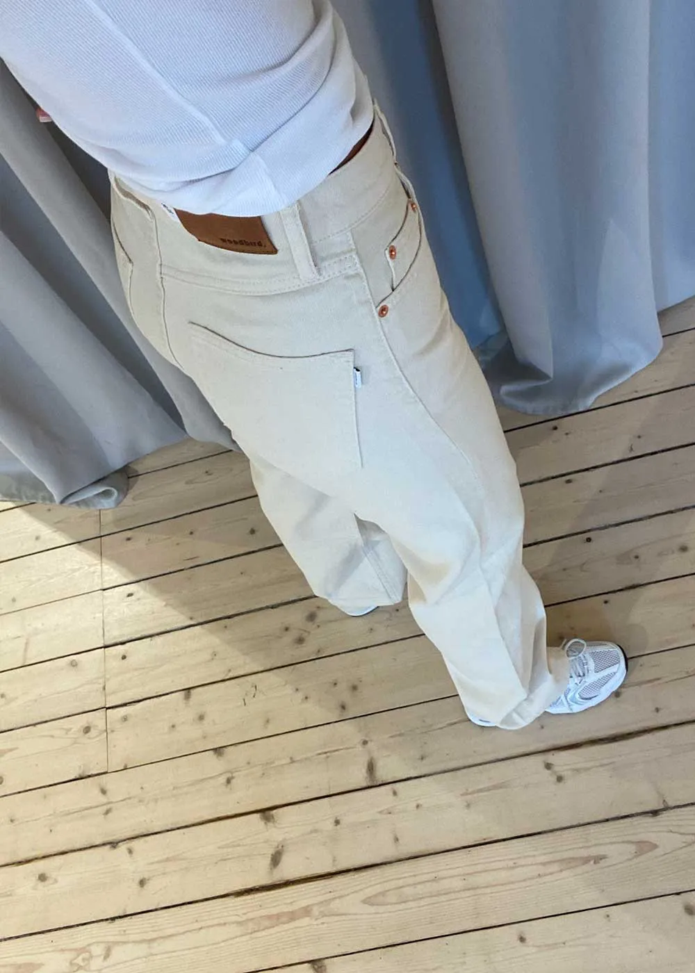 Carla Off white Jeans - Off White