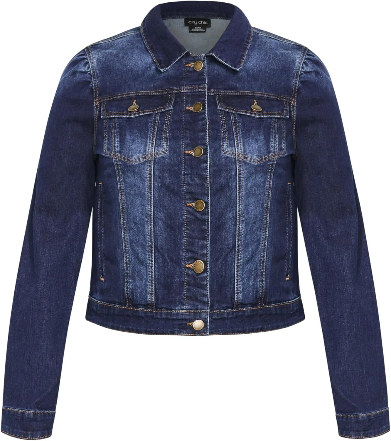 City Chic Women's Plus Size Jkt Kira Denim