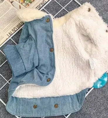 Dog denim jacket