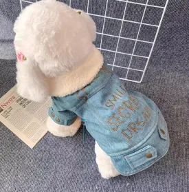 Dog denim jacket