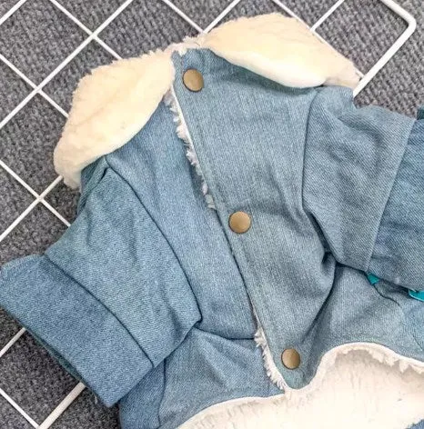 Dog denim jacket
