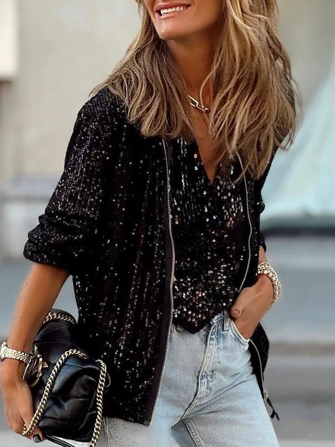 Ellen Sequin Jacket