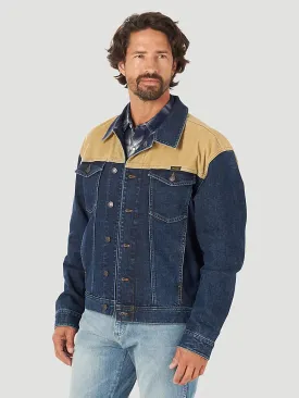 Final Sale ✨ Wrangler Retro Men's Corduroy Yoke Unlined Denim Jacket