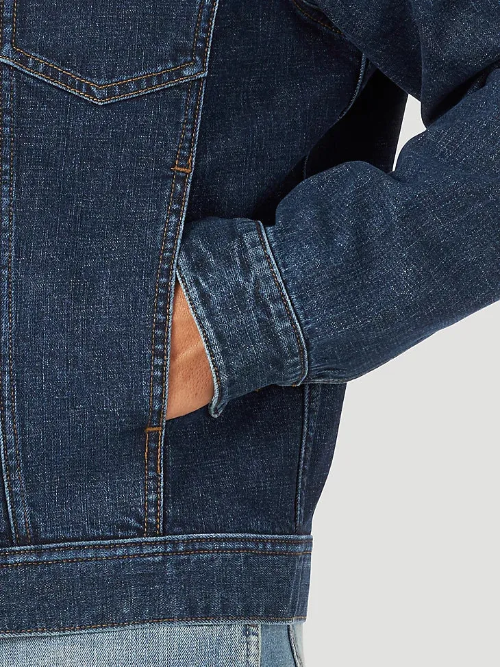 Final Sale ✨ Wrangler Retro Men's Corduroy Yoke Unlined Denim Jacket