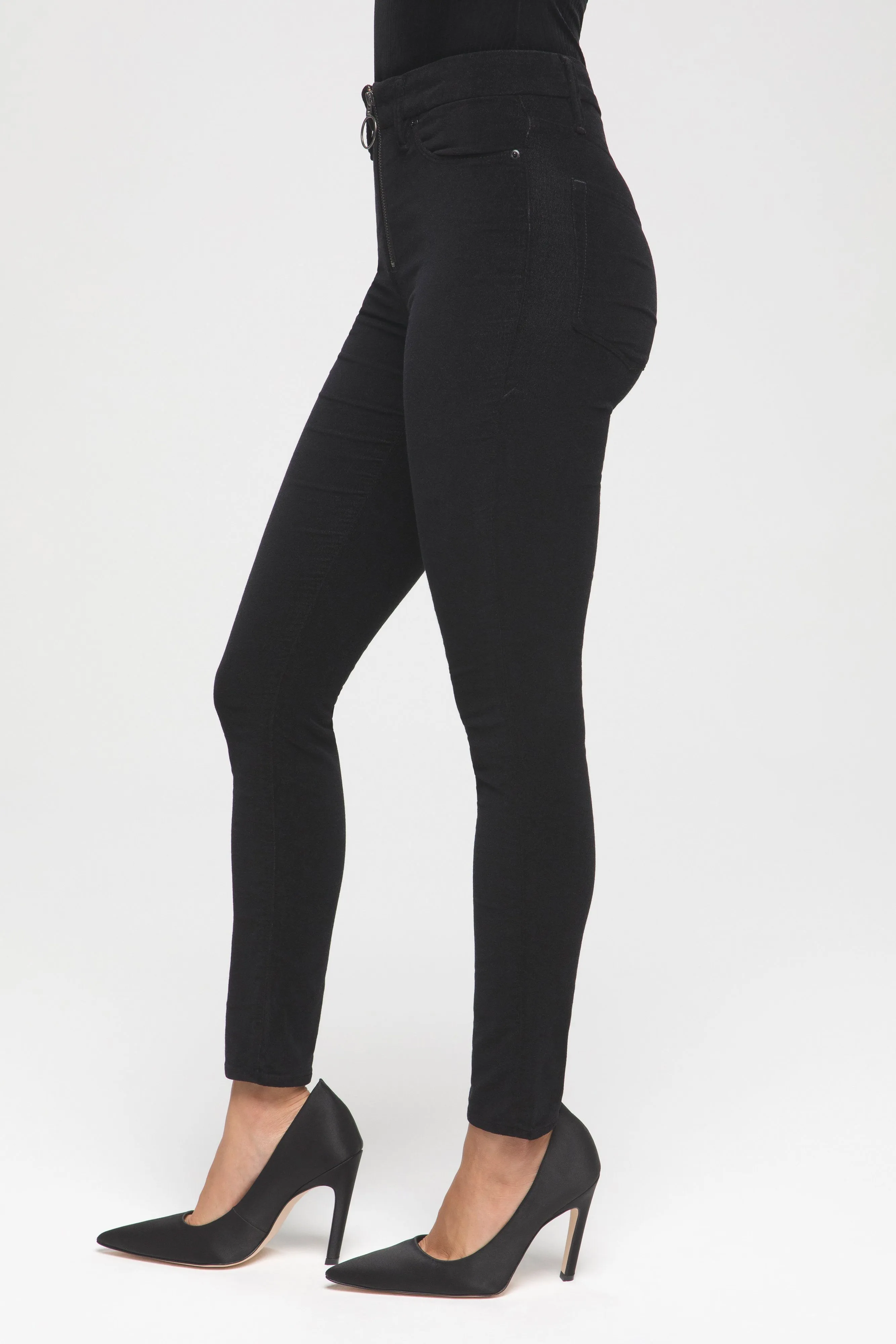 GOOD LEGS VELVET | BLACK001