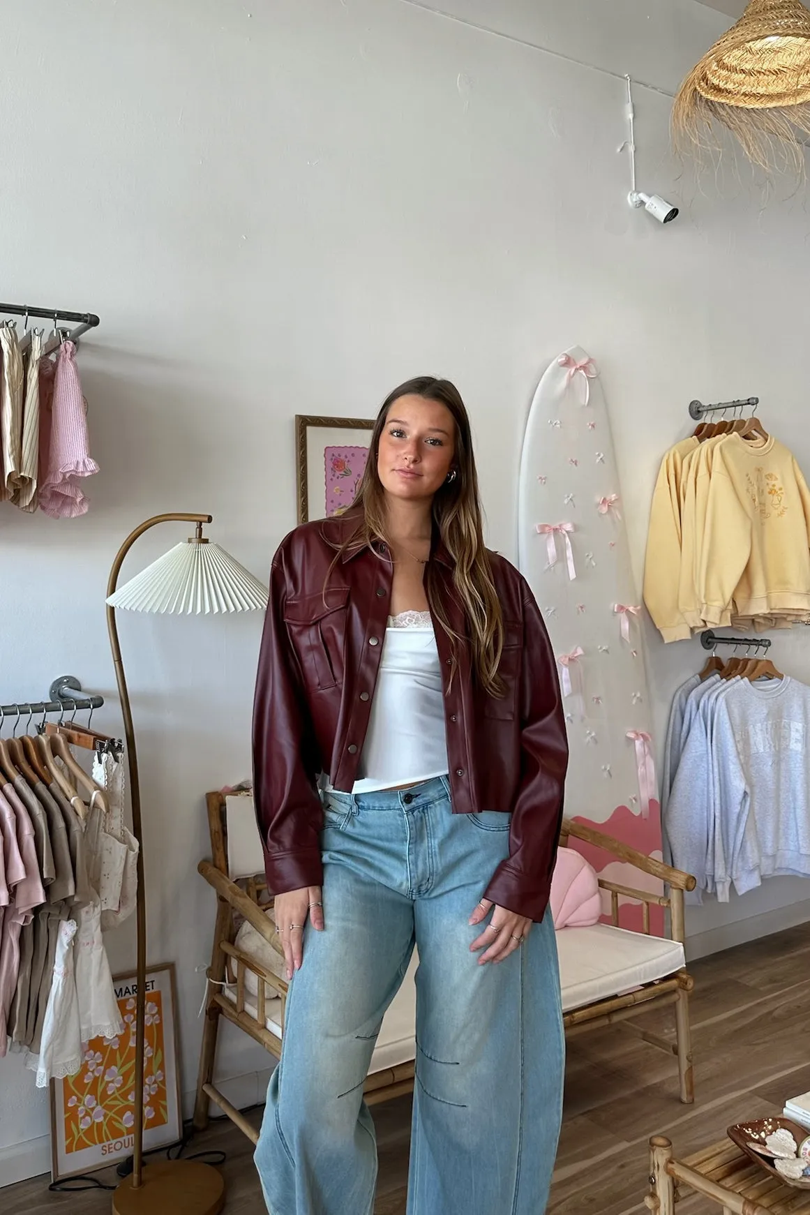 Joyce Leather Jacket | Restocked