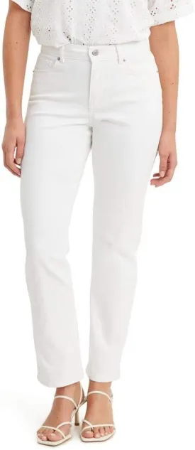Levi's Womens Classic Straight (Also Available In Plus) Jeans, Simply White, 29 Regular US
