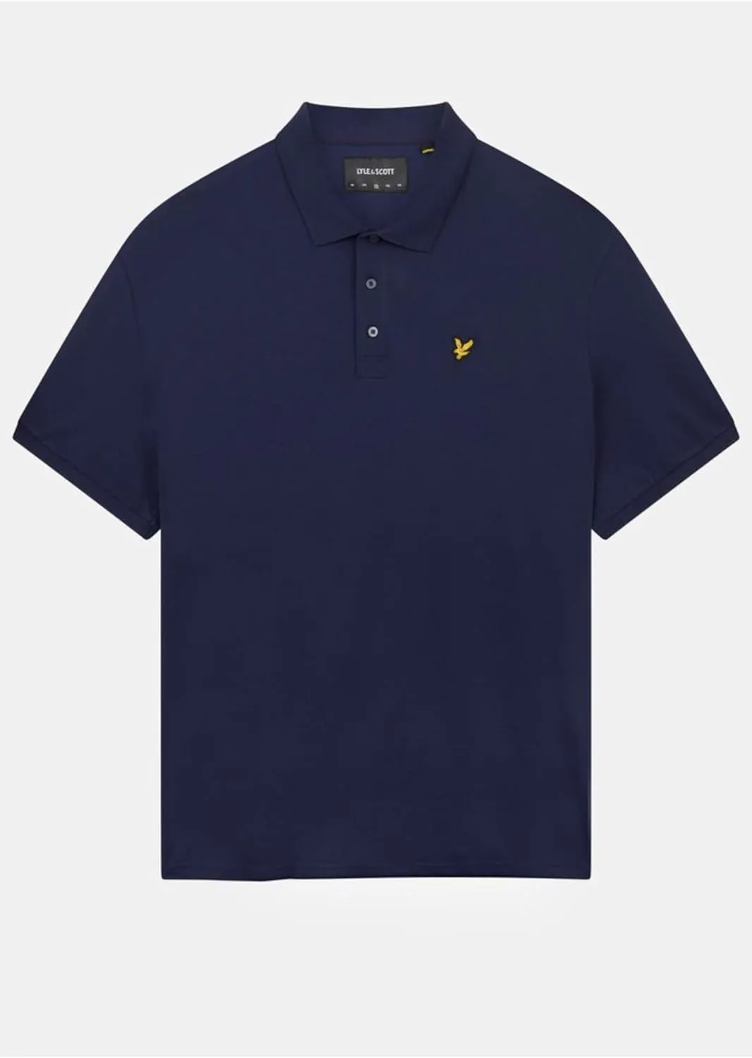 Lyle & Scott Slim Stretch Stone Blue Polo Shirt