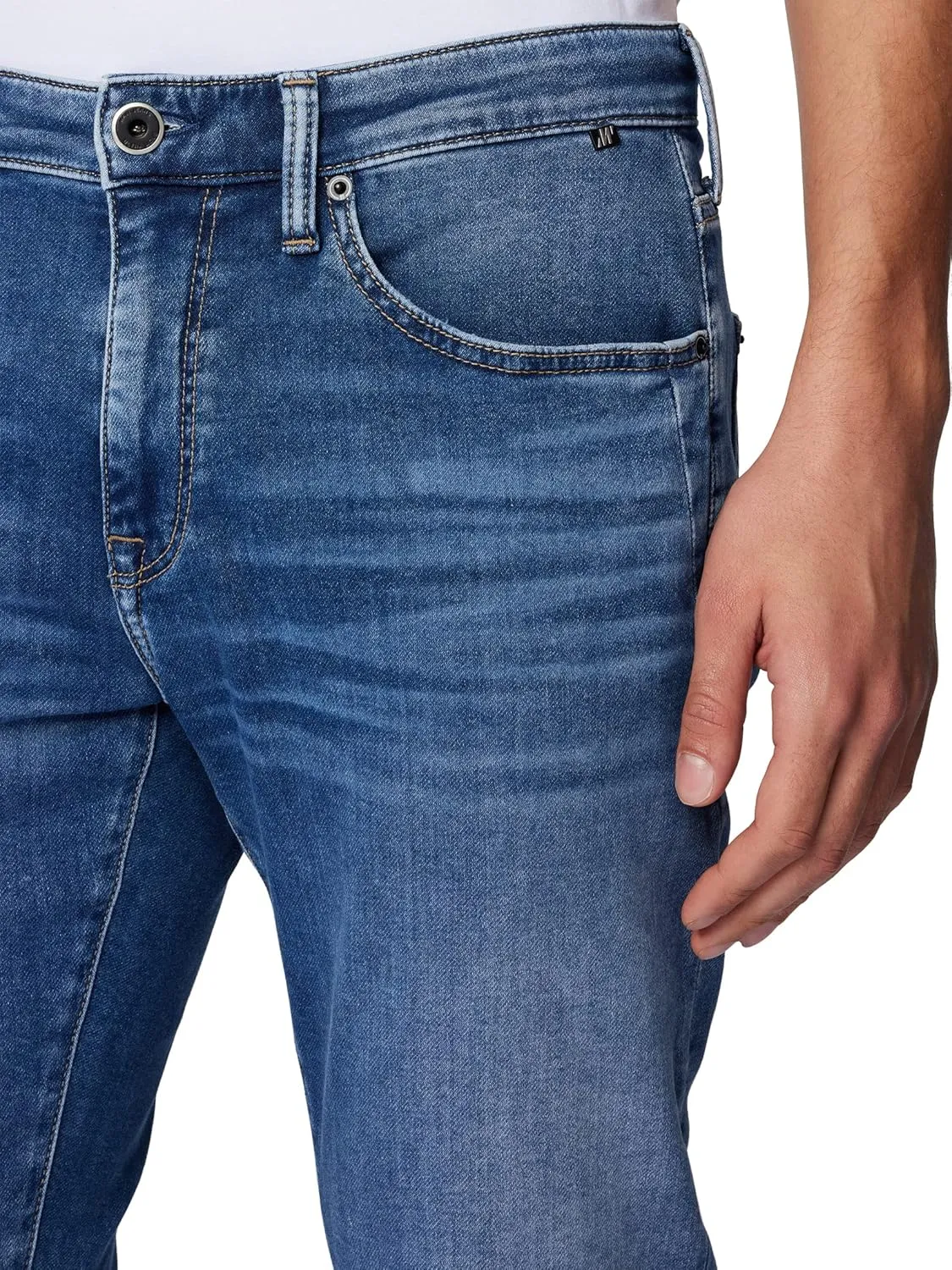 Mavi Men's Zach Regular Rise Straight Leg Jeans