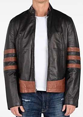 Men's X-Men Wolverine Leather Jacket - Discounted!