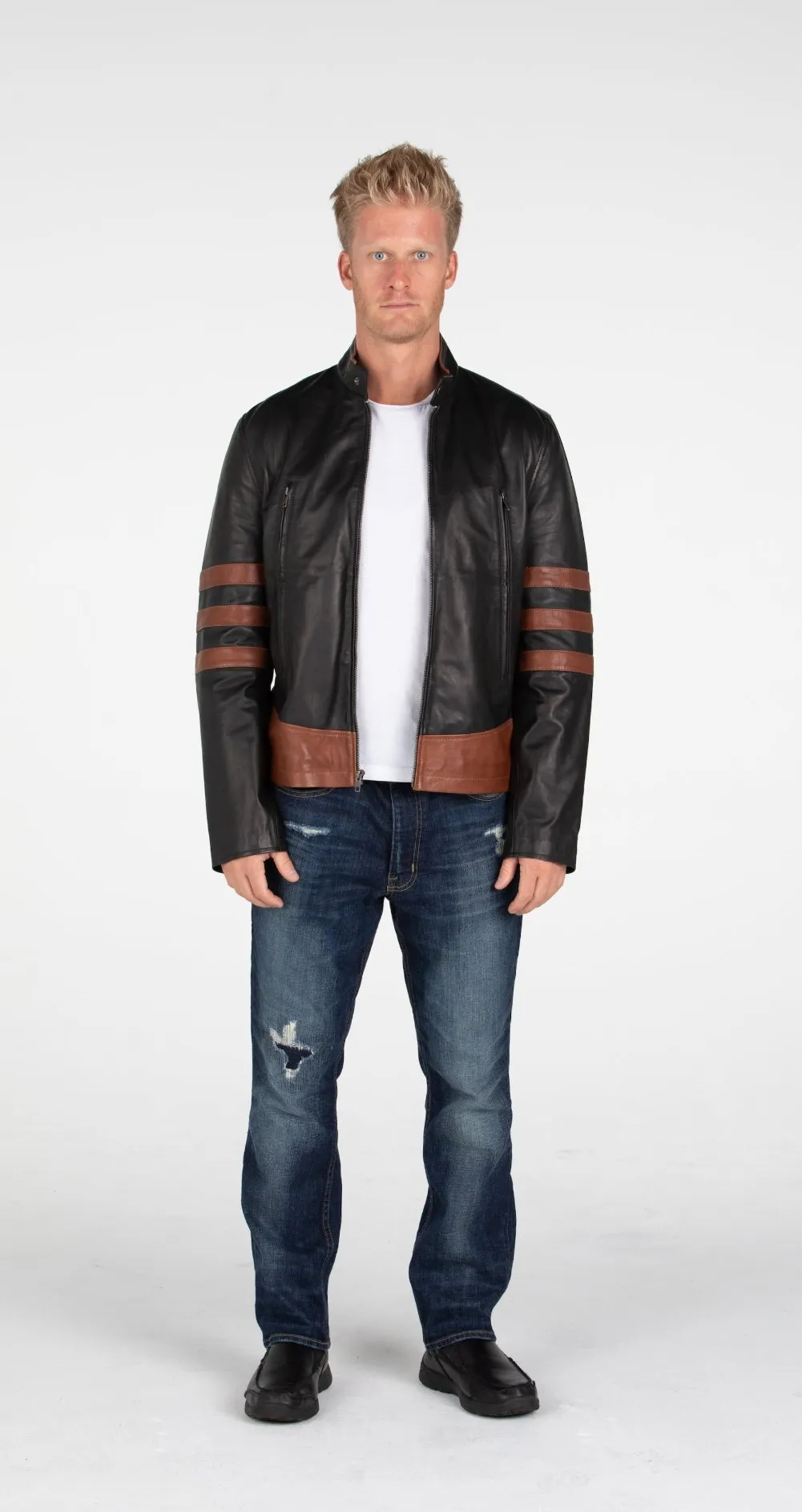 Men's X-Men Wolverine Leather Jacket - Discounted!