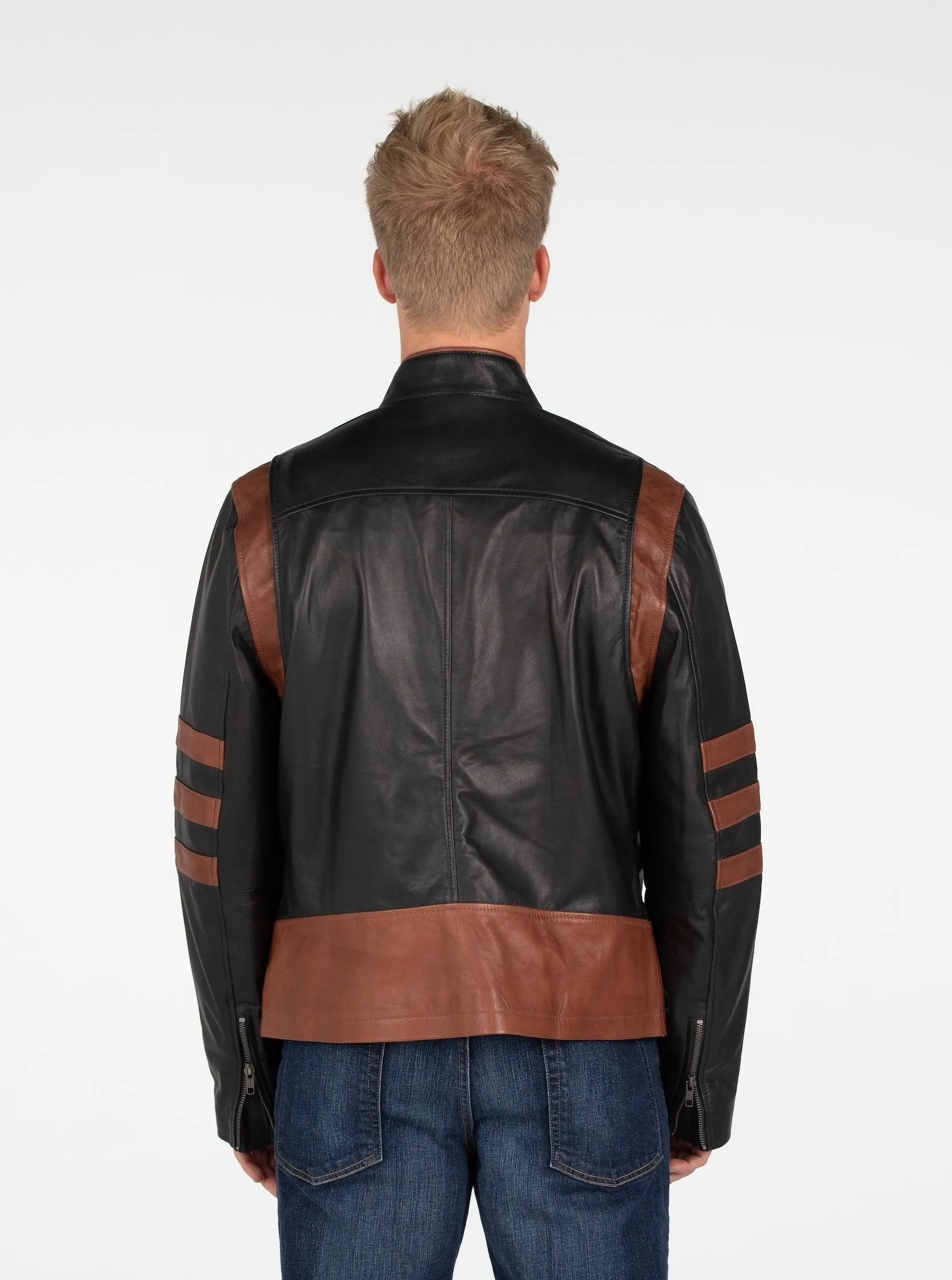 Men's X-Men Wolverine Leather Jacket - Discounted!