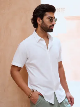 Pique Knit Shirt - Daylight